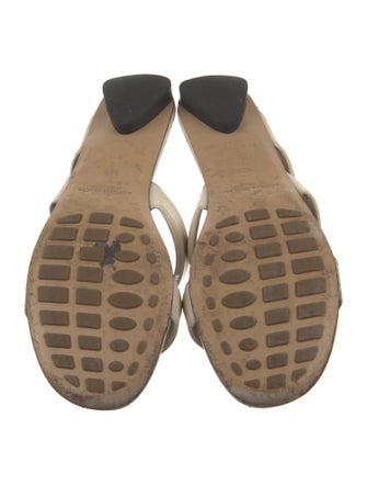 Bottega Veneta Leather Slides