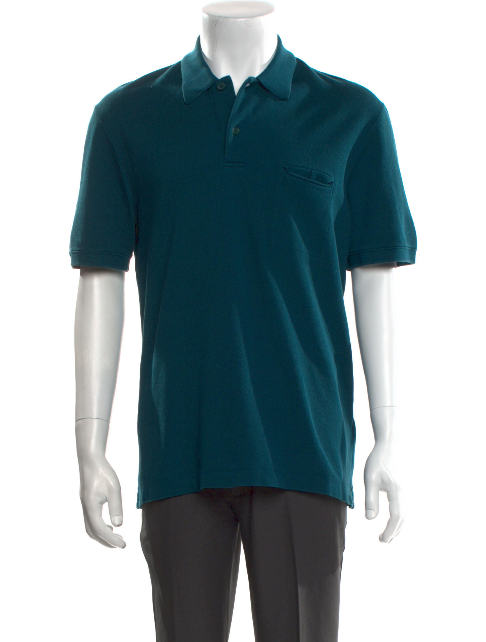 Bottega Veneta Collar Short Sleeve Polo Shirt
