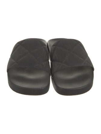 Bottega Veneta Intrecciato Weave Rubber Slides