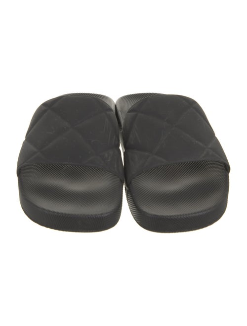 Bottega Veneta Intrecciato Weave Rubber Slides