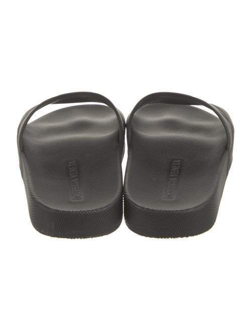 Bottega Veneta Intrecciato Weave Rubber Slides