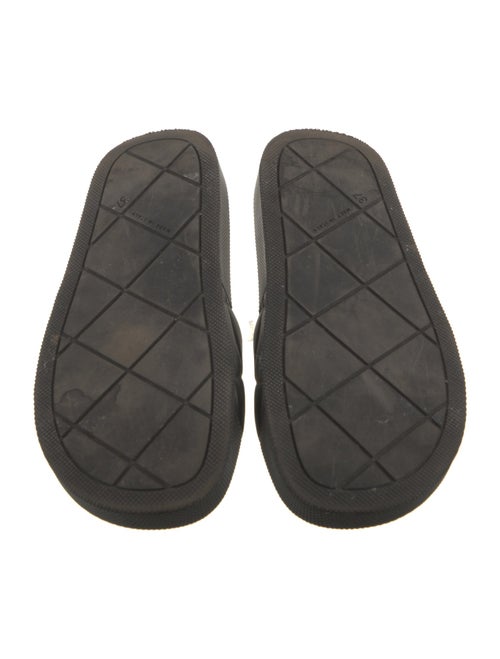 Bottega Veneta Intrecciato Weave Rubber Slides