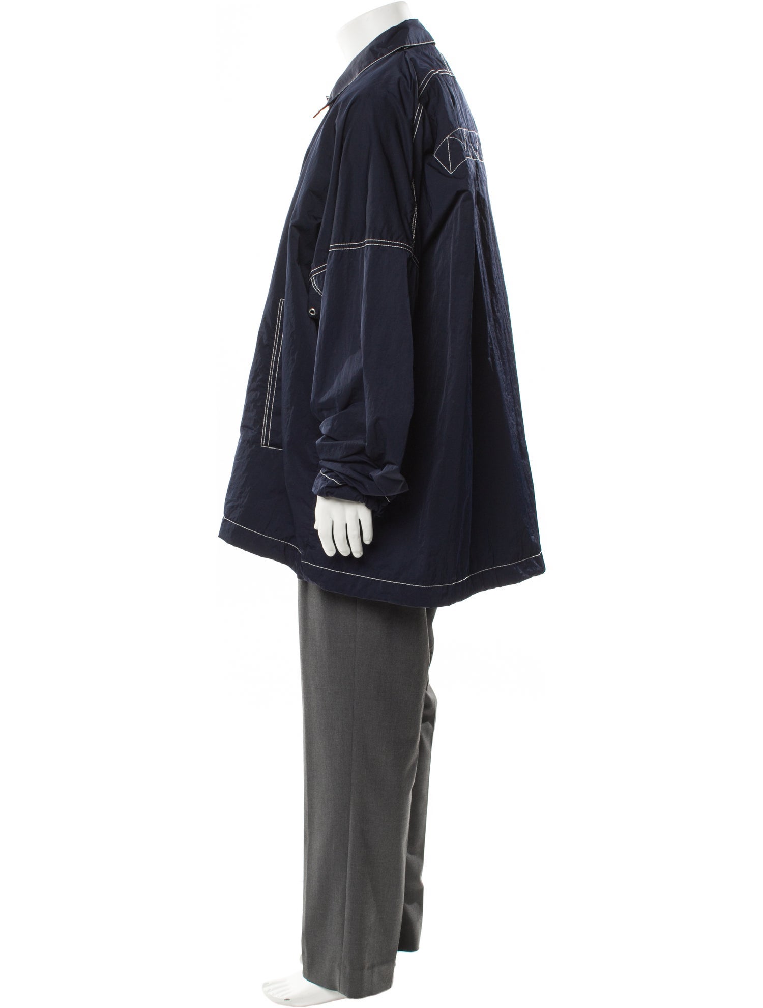 Bottega Veneta Striped Parka