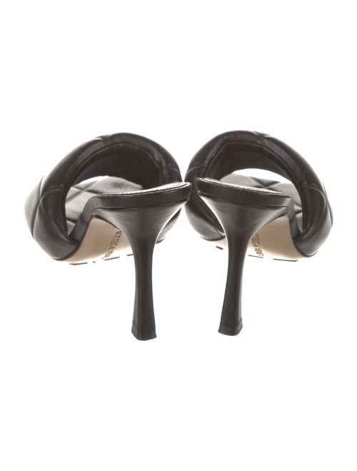 Bottega Veneta Quilted Pattern Leather Slides