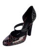 Bottega Veneta Patent Leather Printed D'Orsay Pumps
