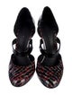Bottega Veneta Patent Leather Printed D'Orsay Pumps