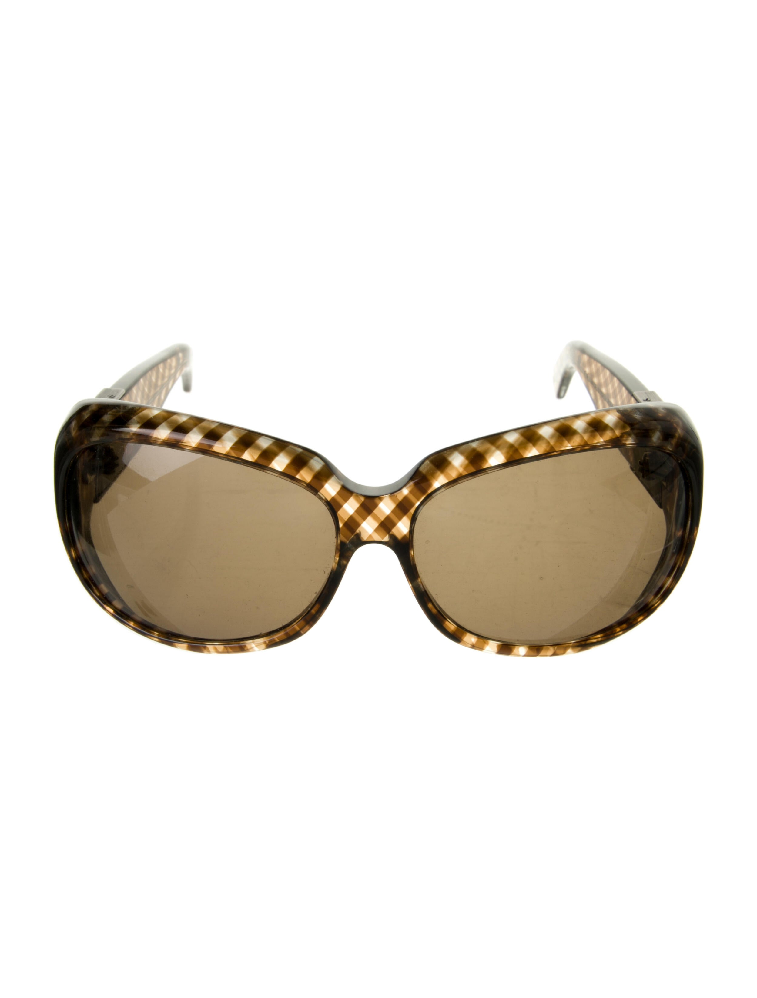 Bottega Veneta Intrecciato Weave Oversize Sunglasses