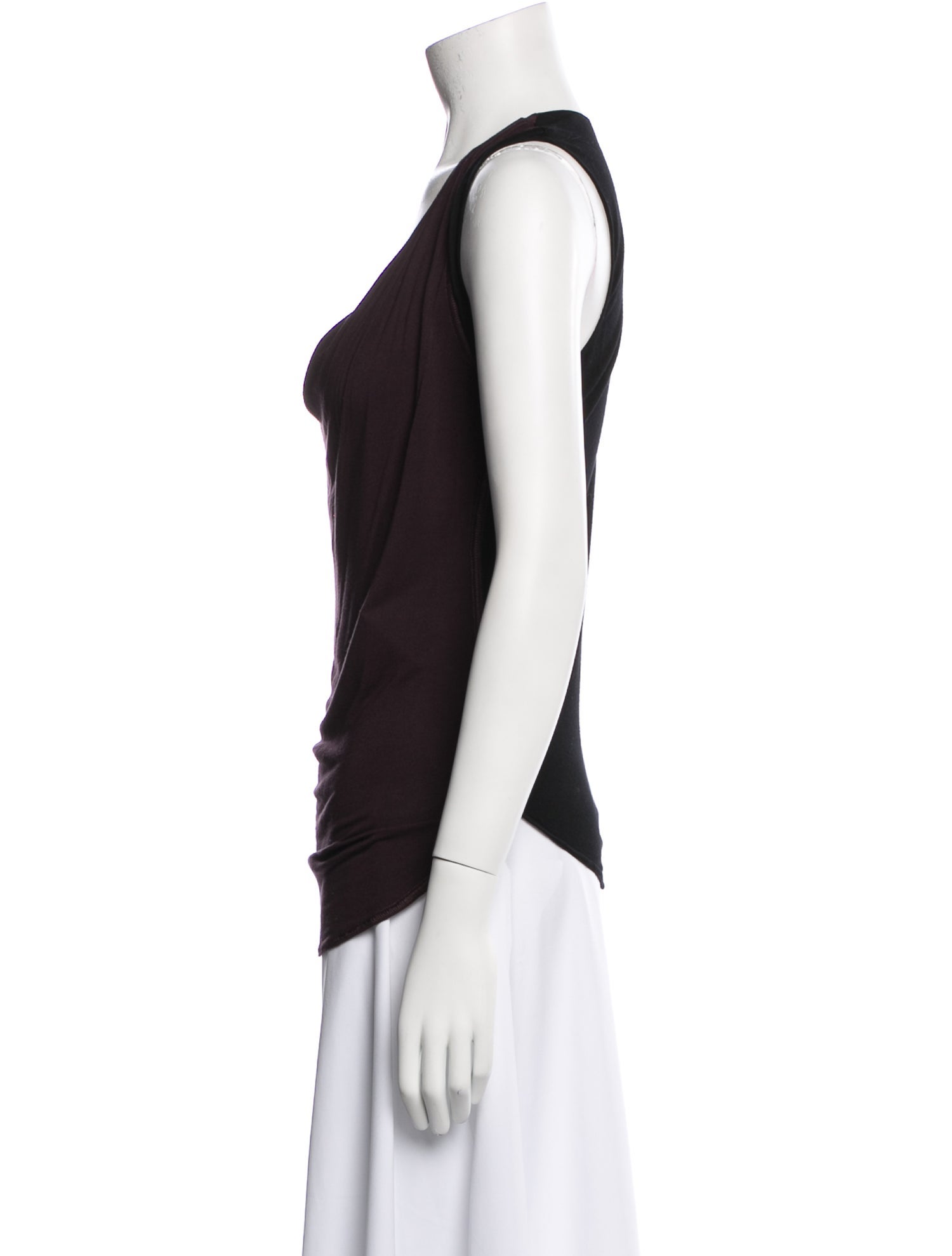 Bottega Veneta Cowl Neck Sleeveless Top