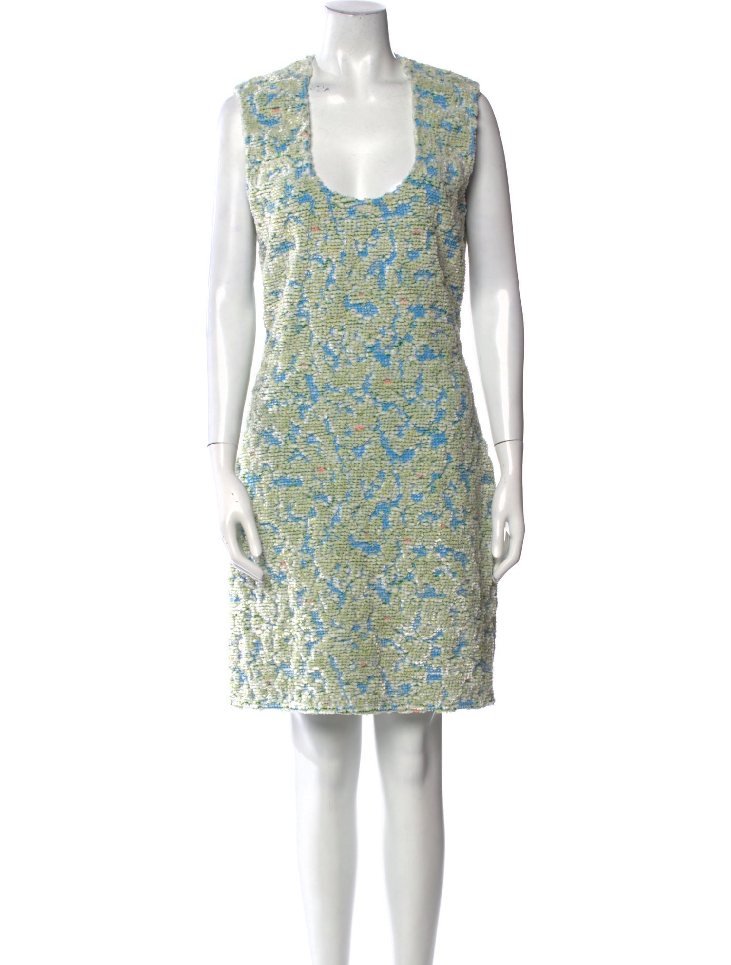 Bottega Veneta Printed Knee-Length Dress w/ Tags