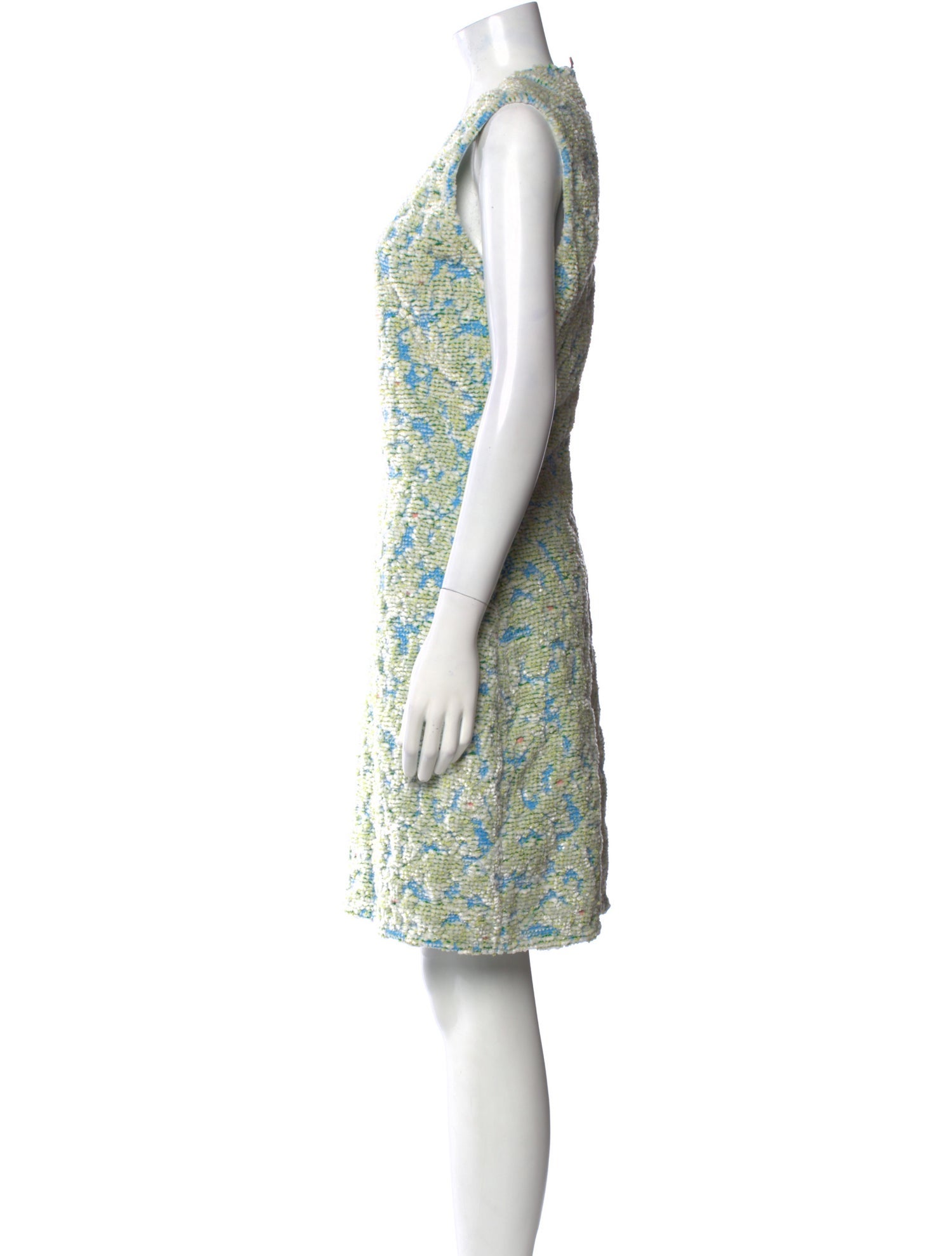 Bottega Veneta Printed Knee-Length Dress w/ Tags