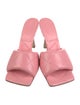 Bottega Veneta Lido Quilted Pattern Slides