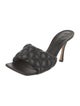 Bottega Veneta Quilted Pattern Leather Slides