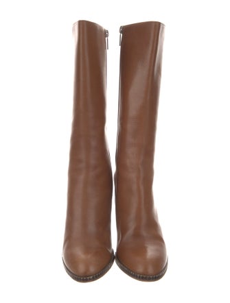 Bottega Veneta Intrecciato Weave Leather Boots