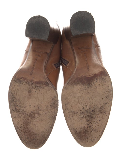 Bottega Veneta Intrecciato Weave Leather Boots