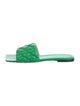 Bottega Veneta Quilted Pattern Leather Slides