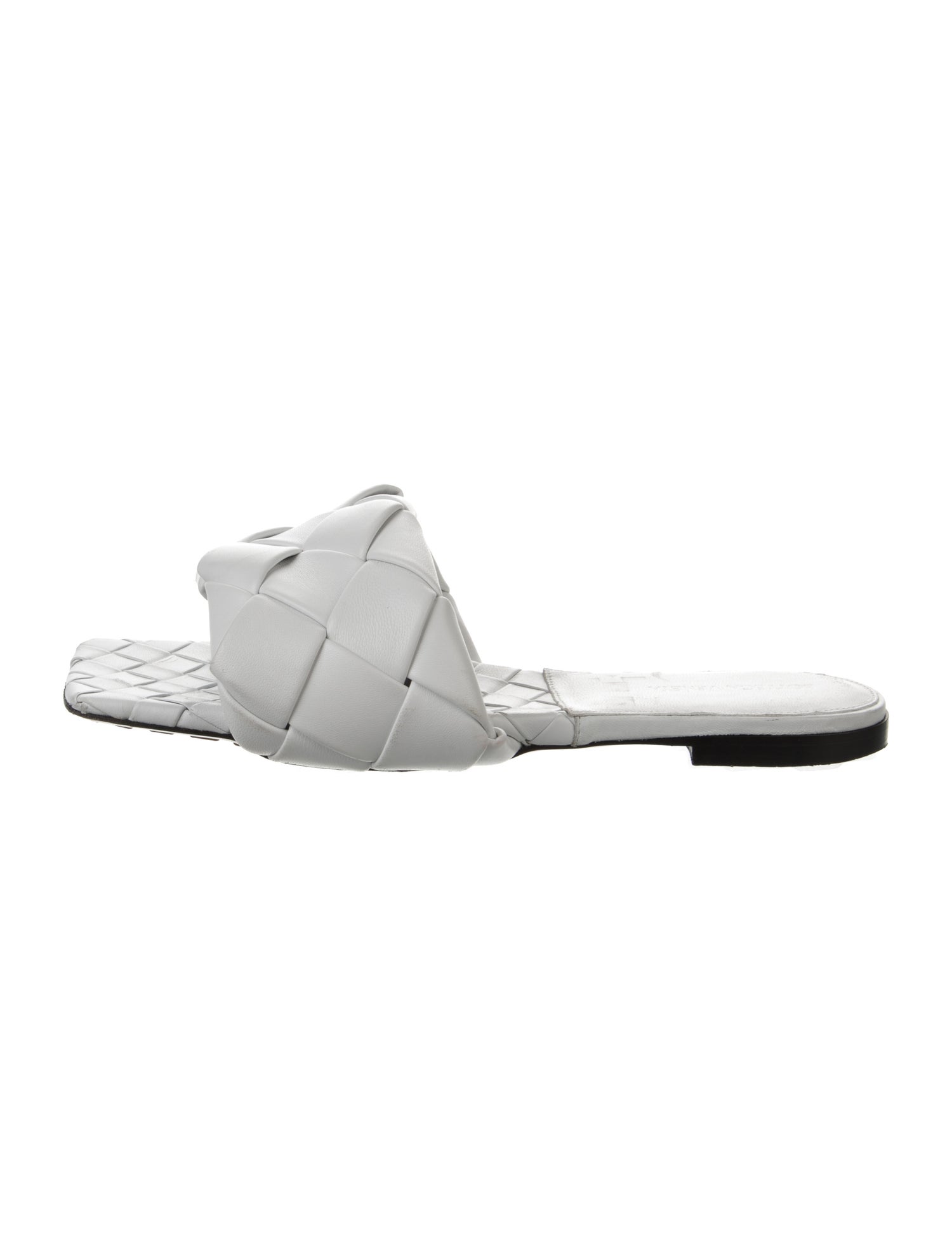Bottega Veneta Leather Slides