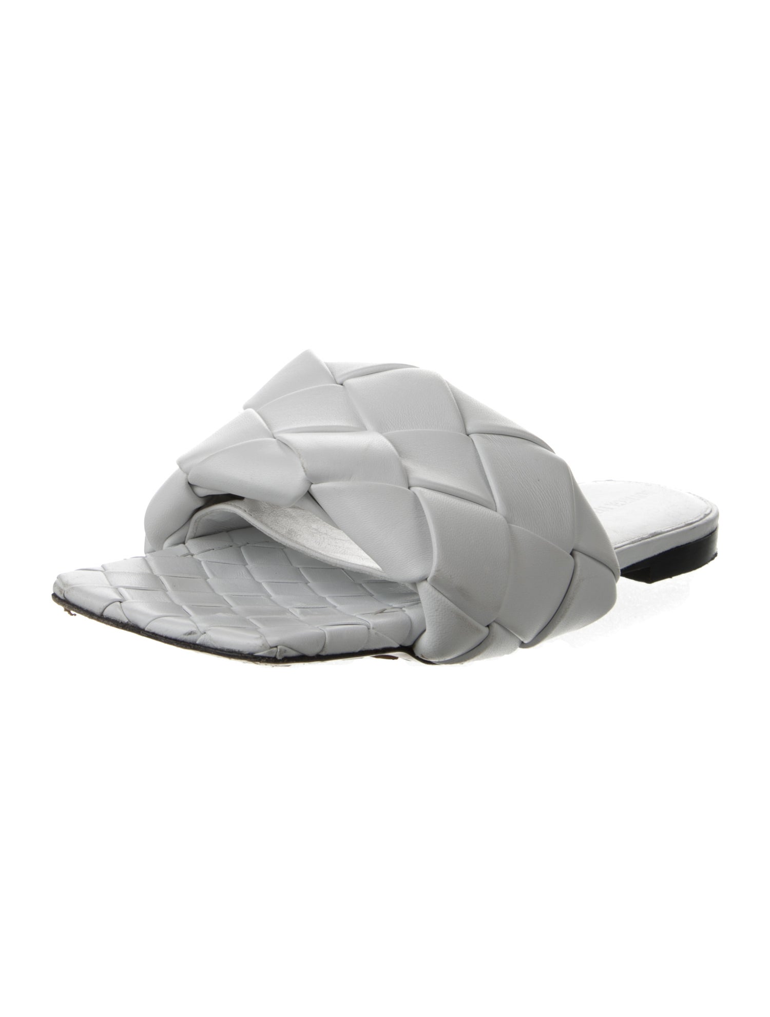 Bottega Veneta Leather Slides