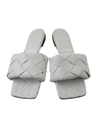 Bottega Veneta Leather Slides
