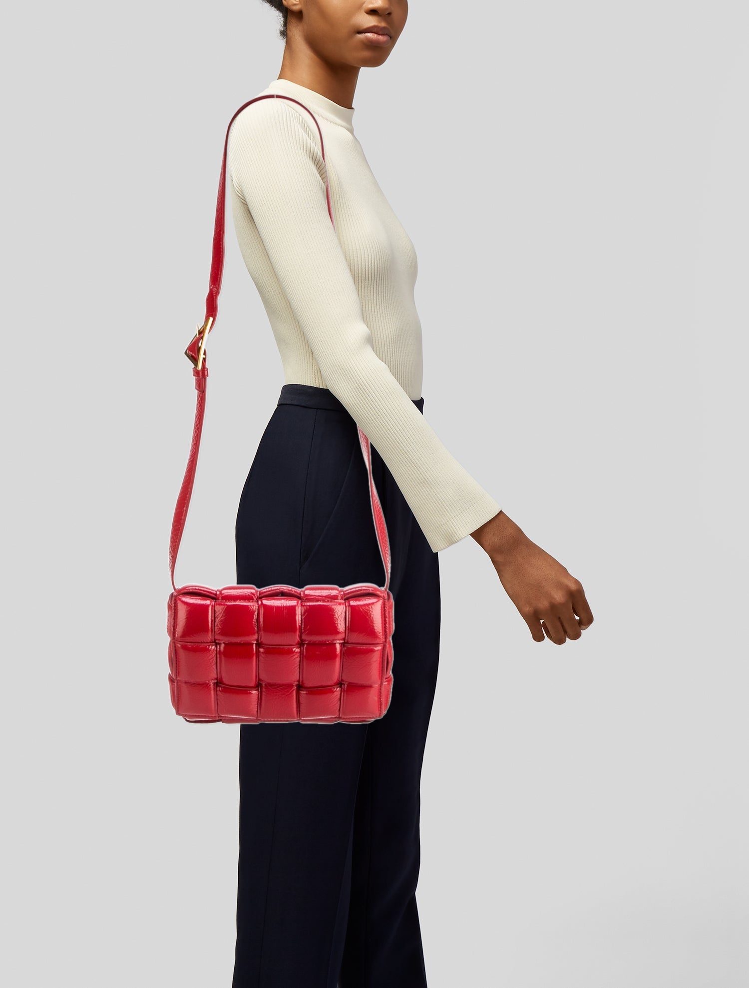 Bottega Veneta Intrecciato Chain Padded Cassette