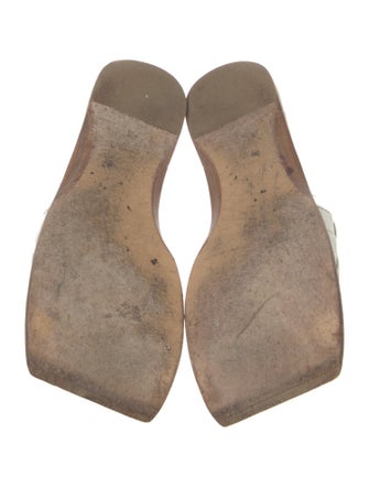 Bottega Veneta Parco Intrecciato Weave Slides