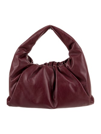 Bottega Veneta Leather Shoulder Pouch