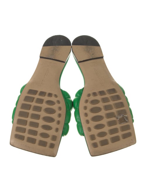 Bottega Veneta Quilted Pattern Leather Slides