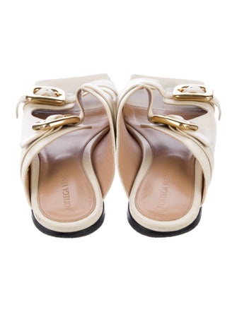 Bottega Veneta Leather Slides
