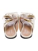 Bottega Veneta Leather Slides