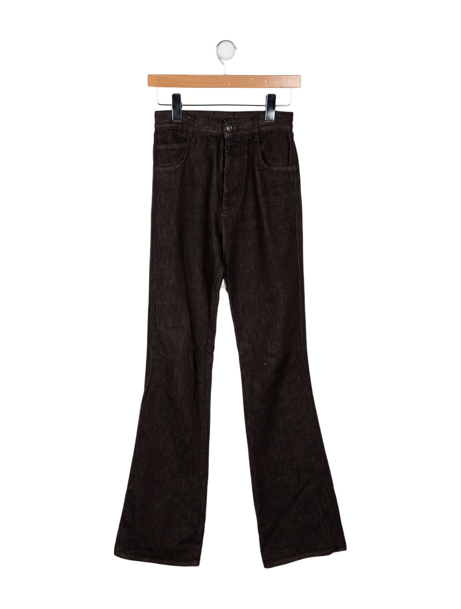 Bottega Veneta High-Rise Wide Leg Jeans