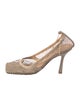 Bottega Veneta Mesh Chain-Link Accents Pumps