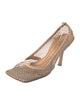 Bottega Veneta Mesh Chain-Link Accents Pumps