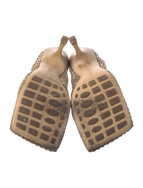 Bottega Veneta Mesh Chain-Link Accents Pumps