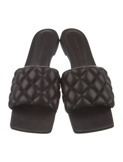 Bottega Veneta Leather Slides