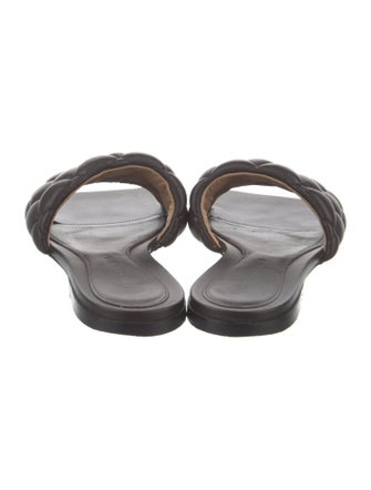 Bottega Veneta Leather Slides