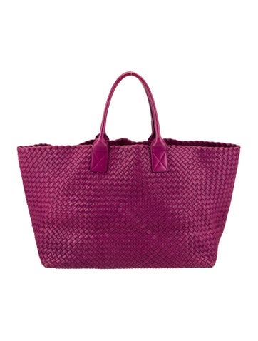 Bottega Veneta Totes Intrecciato Cabat Large Vintage