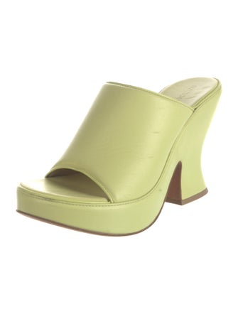 Bottega Veneta Leather Slides