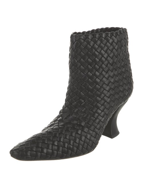 Bottega Veneta Canalazzo Intrecciato Weave Boots