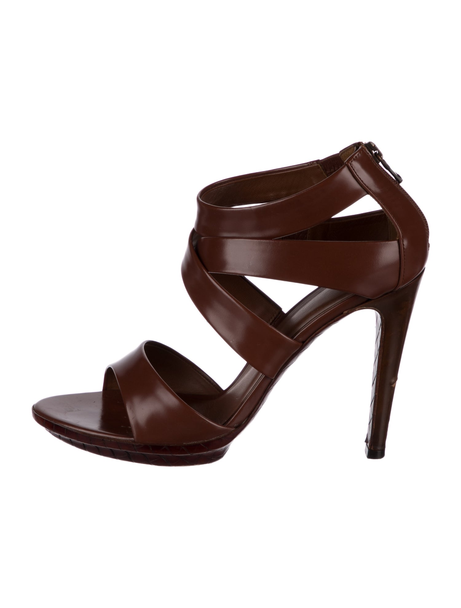 Bottega Veneta Leather Sandals