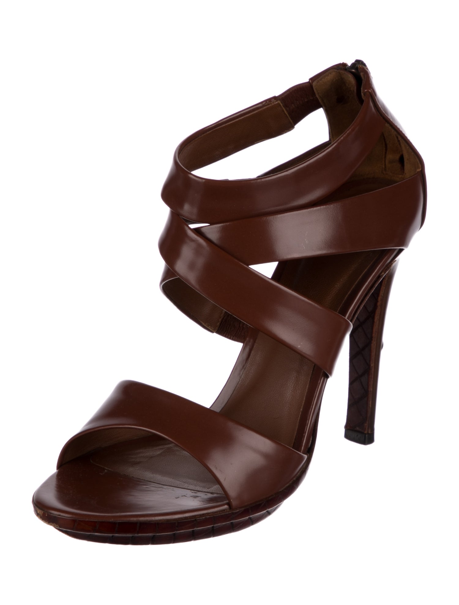 Bottega Veneta Leather Sandals