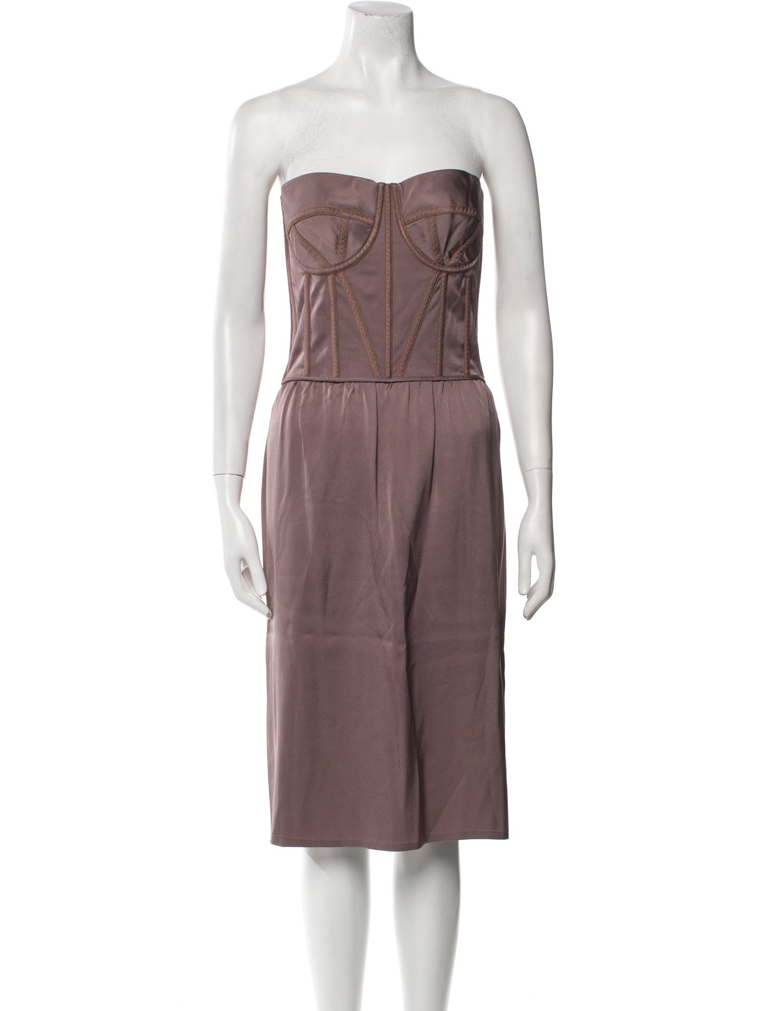 Bottega Veneta Silk Mini Dress