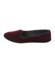 Bottega Veneta Quilted Pattern Velvet Flats