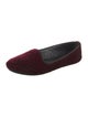 Bottega Veneta Quilted Pattern Velvet Flats