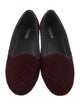Bottega Veneta Quilted Pattern Velvet Flats