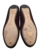 Bottega Veneta Quilted Pattern Velvet Flats