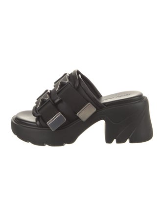 Bottega Veneta Canvas Slides