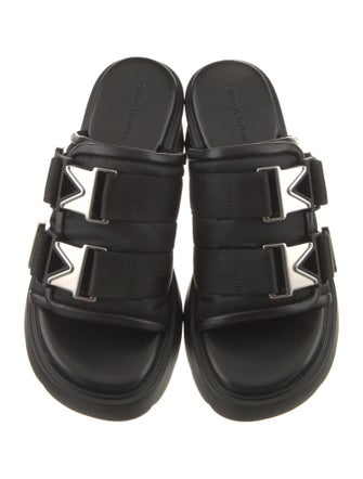 Bottega Veneta Canvas Slides