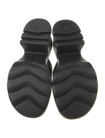 Bottega Veneta Canvas Slides
