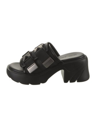 Bottega Veneta Canvas Slides