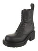 Bottega Veneta Leather Combat Boots