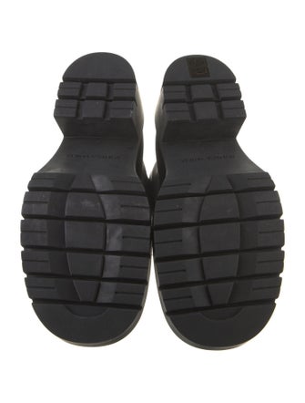 Bottega Veneta Leather Combat Boots